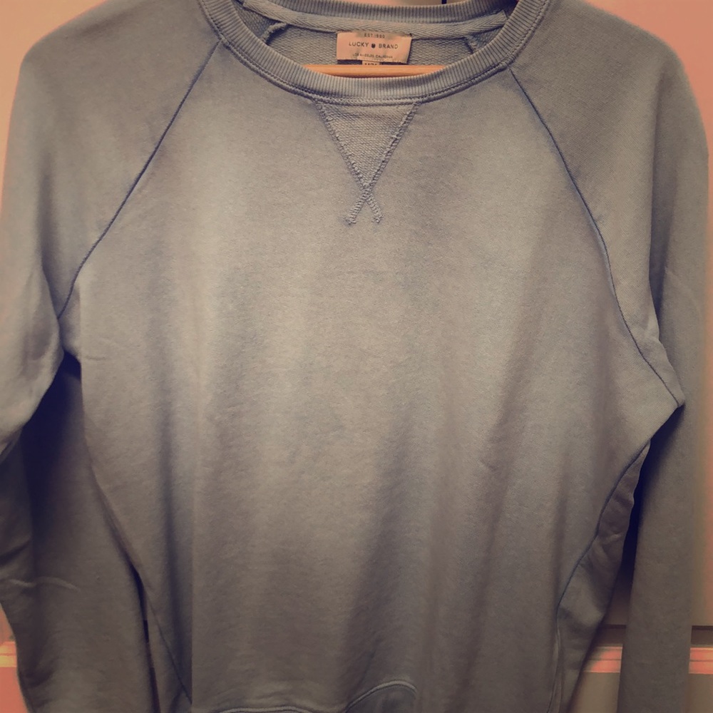 Lucky brand size medium pullover sweatshirt